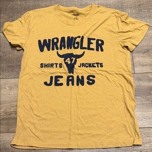 Wrangler Mustard Graphic Tee